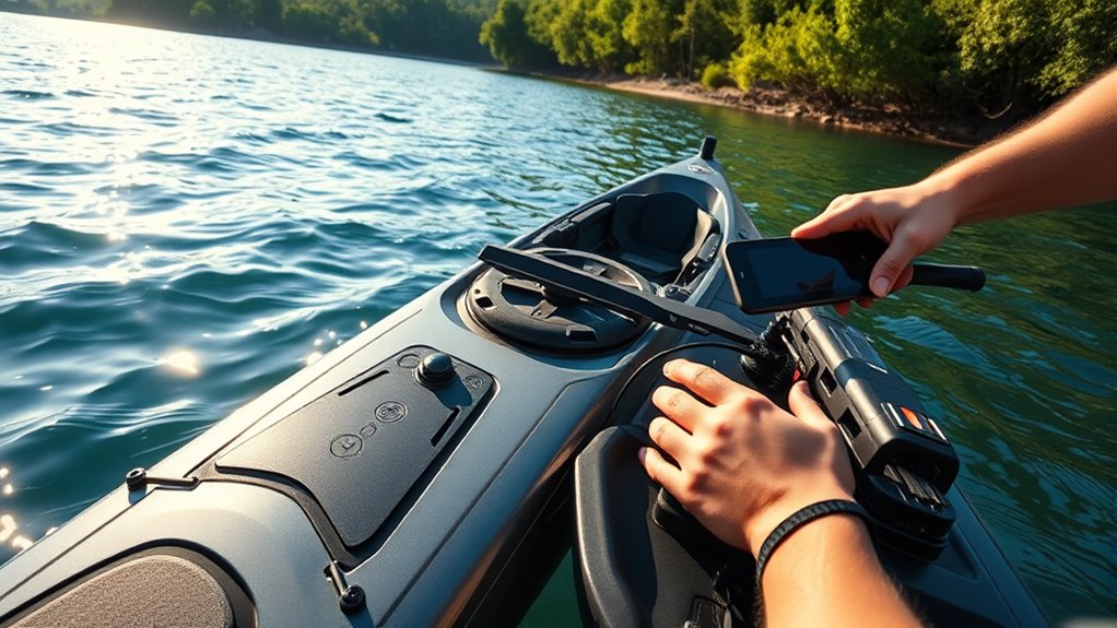 smart remote fishing gear