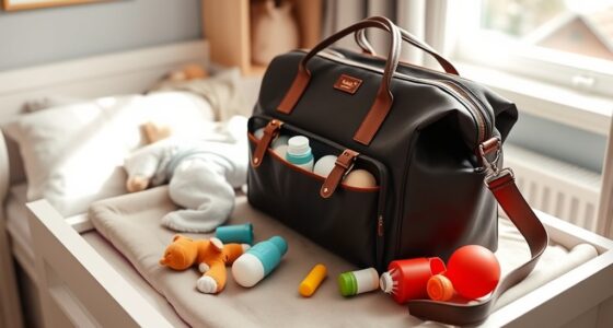 stylish functional diaper bags