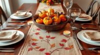 thanksgiving table runner ideas