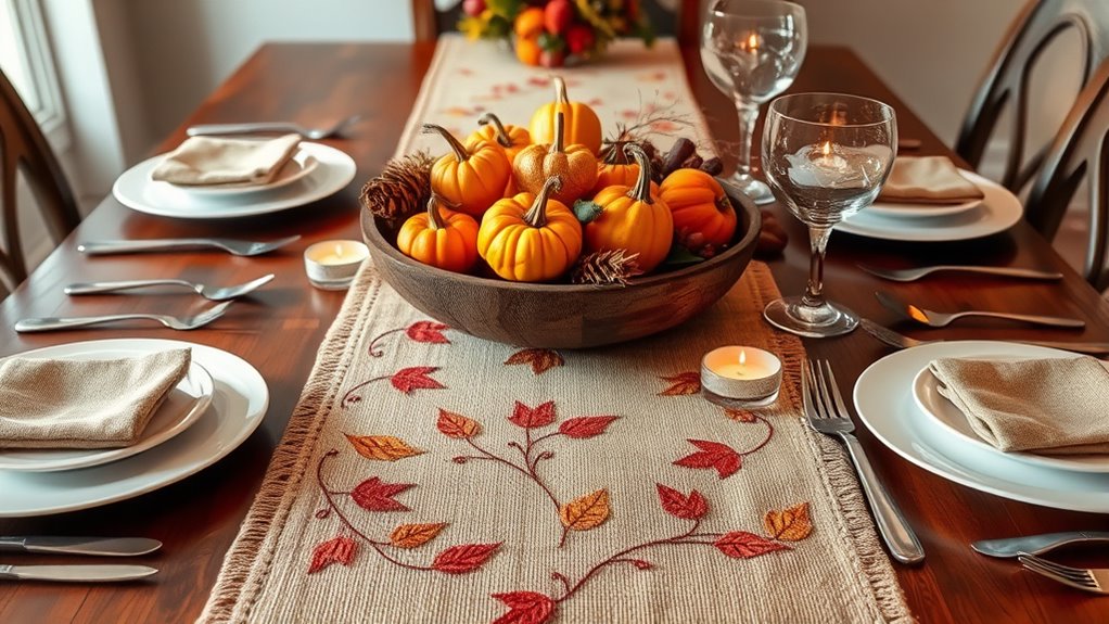 thanksgiving table runner ideas