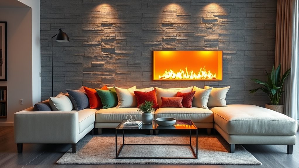 top apartment electric fireplaces