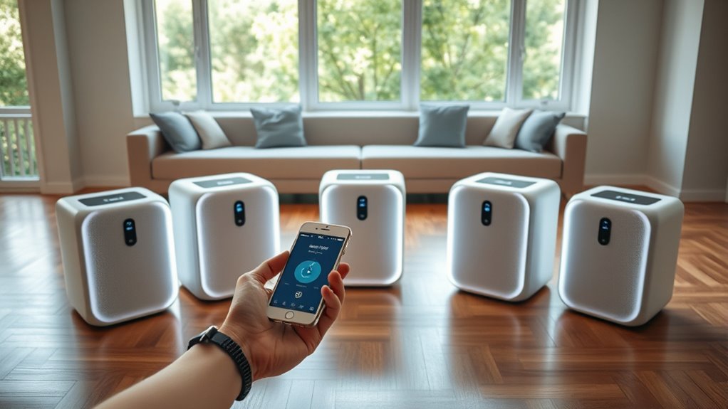 top app controlled air purifiers