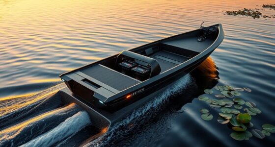 top dual battery bait boats