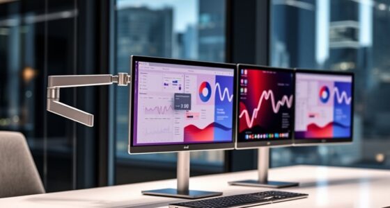 top dual monitor mounts