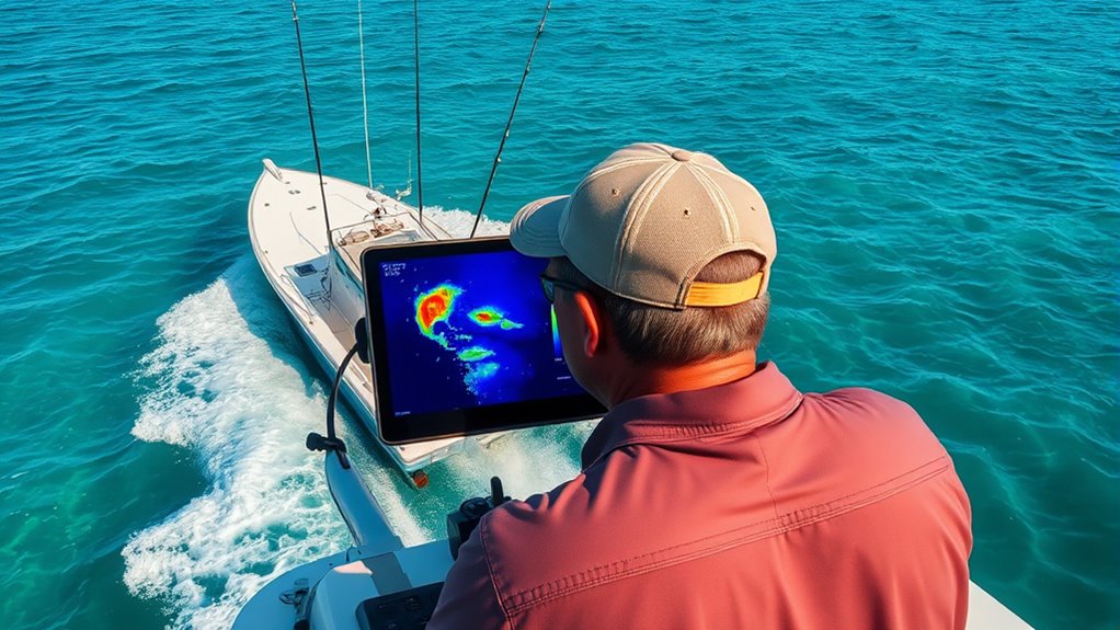 top fishing boat sonar maps