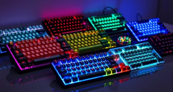 top gaming and typing keyboards