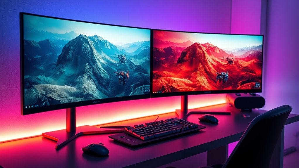 top gaming curved monitors