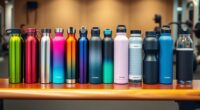 top gym reusable water bottles