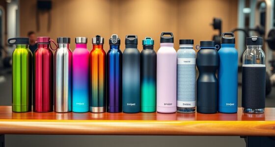 top gym reusable water bottles
