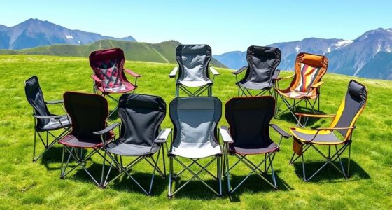 top heavy duty camping chairs