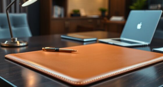 top leather desk pads