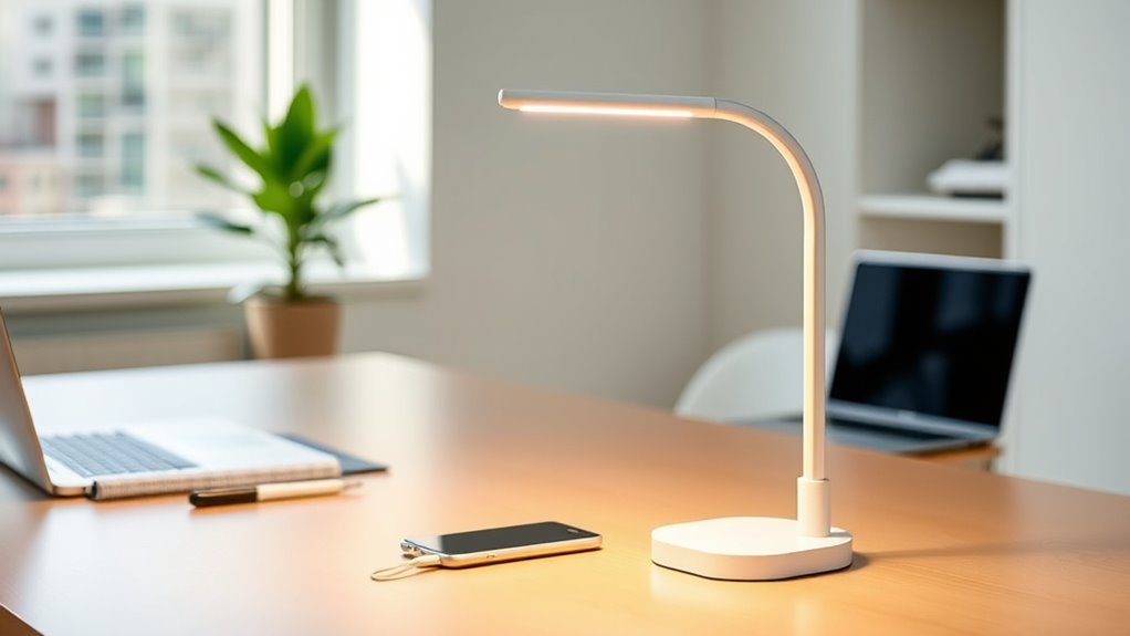 top led desk lamps