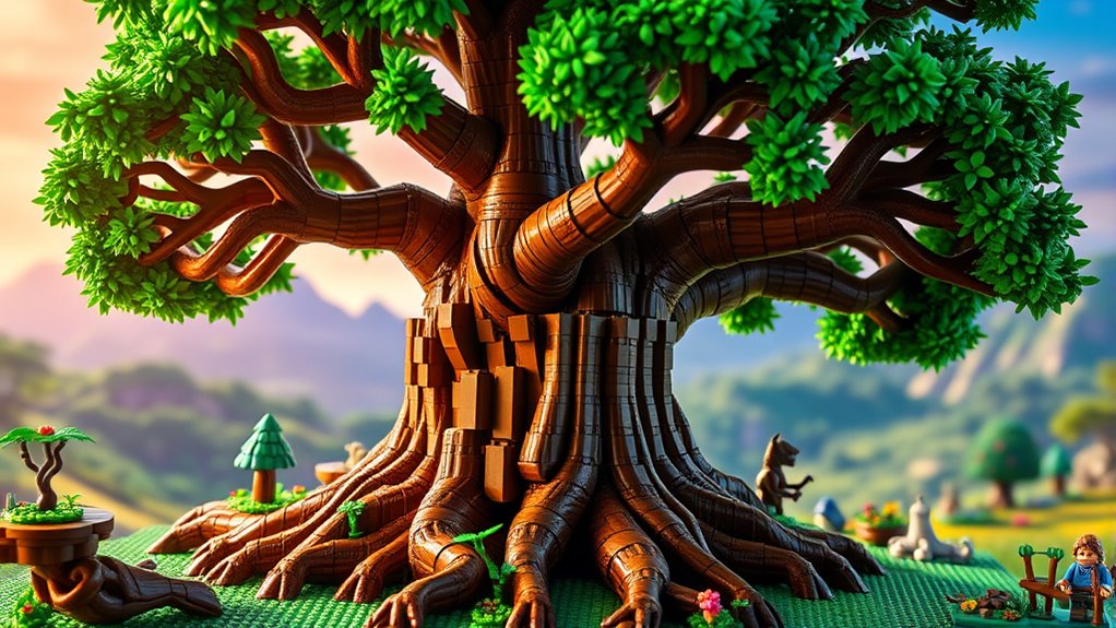 top lego zelda deku tree