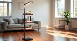 top shelving floor lamps