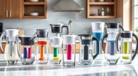 top water filter pitchers