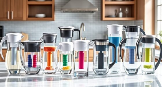 top water filter pitchers