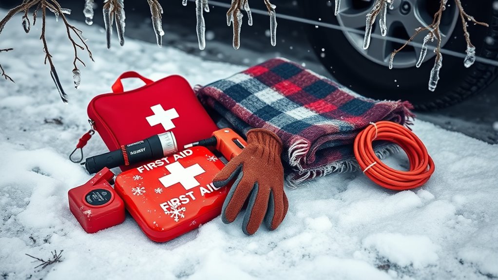 winter road emergency kits