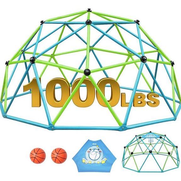 15 Best Outdoor Climbing Domes for Adventure and Fun 16 Zupapa 10FT Outdoor Jungle Gym for Kids