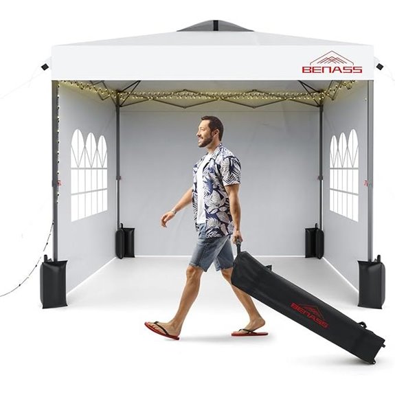 15 Best Heavy Duty Canopies for Ultimate Outdoor Shade in 2026 4 10x10 Pop Up Canopy with Sidewalls