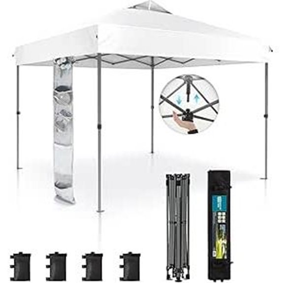 15 Best Heavy Duty Canopies for Ultimate Outdoor Shade in 2026 9 Sophia & William 10x10 ft Pop-Up Canopy Tent