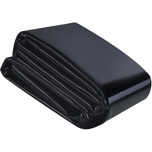 10x13 FT Pond Liner 20 Mil HDPE for Garden Water Features