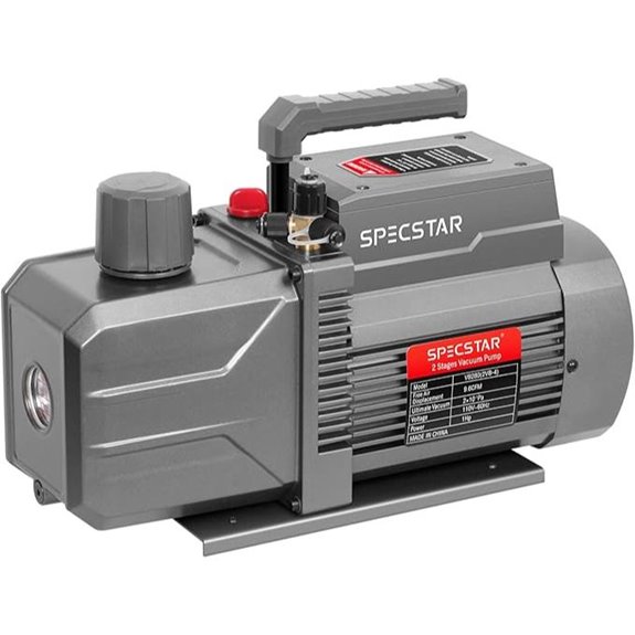 SPECSTAR 110V 1 HP Dual-Stage HVAC Vacuum Pump