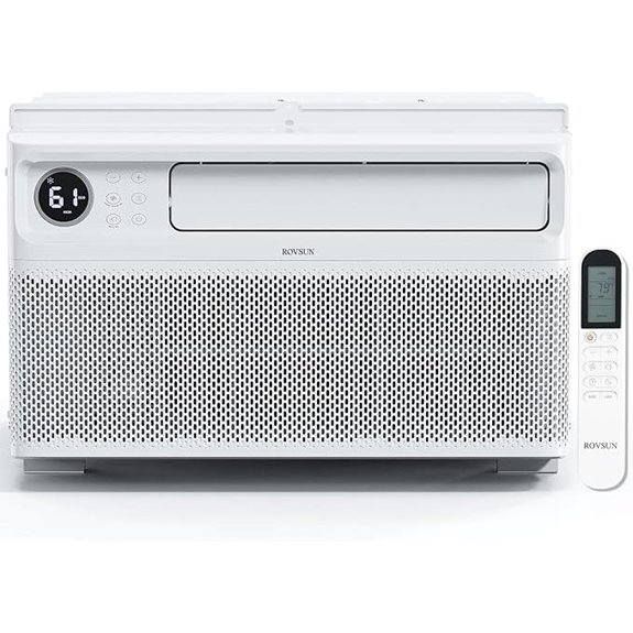 15 Best Window Air Conditioners for Cool Comfort and Energy Efficiency 11 ROVSUN 12000 BTU Window Inverter AC with Remote