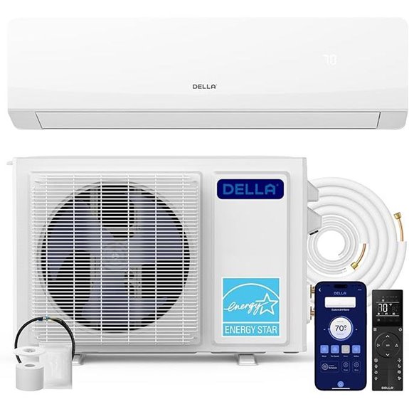 15 Best Mini Split AC Heat Pumps for Efficient Cooling and Heating in 2026 8 Della Serena 12,000 BTU Ductless Mini Split AC