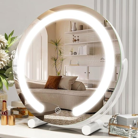 ROLOVE 12-Inch LED Vanity Mirror with Lights
