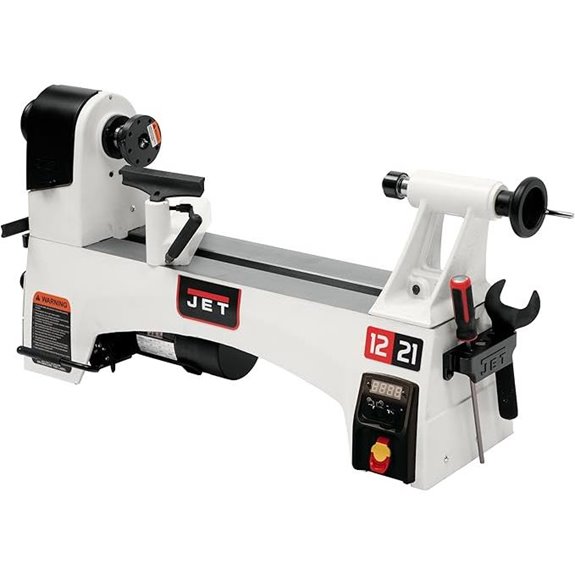 12 inch variable speed lathe