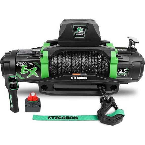 15 Best 12,000 Lb Winches for Heavy-Duty Recovery and Off-Road Adventures 6 Winch 13500 lb Waterproof Electric Off-Road Towing