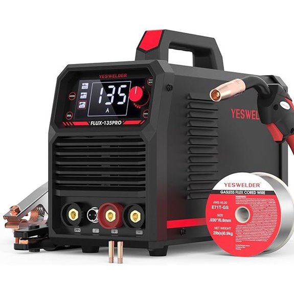 YESWELDER 135Amp MIG Flux Core Welding Machine