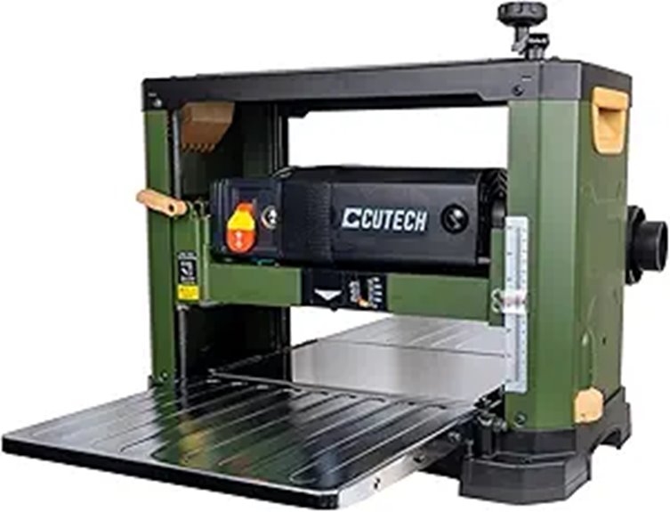 Cutech 40800H 13-Inch Spiral Planer with Inserts