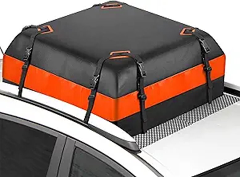 10 Best Roof Cargo Boxes for Secure and Spacious Travel in 2026 3 15 Cu Ft Roof Rack Cargo Carrier with Anti-Slip Mat