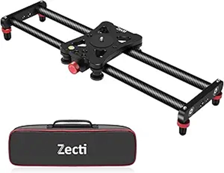 15 Best Camera Sliders for Filmmakers in 2026 4 Zecti 16 Adjustable Carbon Fiber Camera Slider