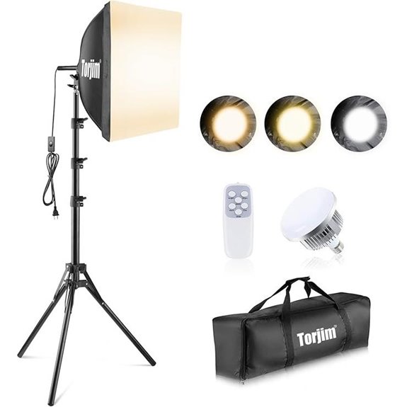 15 Best Lighting Kits for Filmmaking in 2026 6 Torjim 16 Softbox Lighting Kit with LED Bulbs