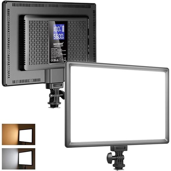 15 Best LED Panel Lights for Video Production in 2026 14 NEEWER 192 LED Video Light Panel with Battery