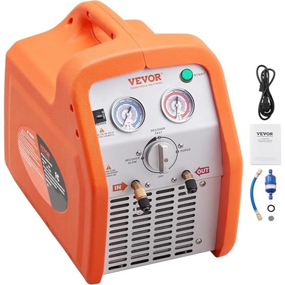 VEVOR 1 HP Refrigerant Recovery Machine
