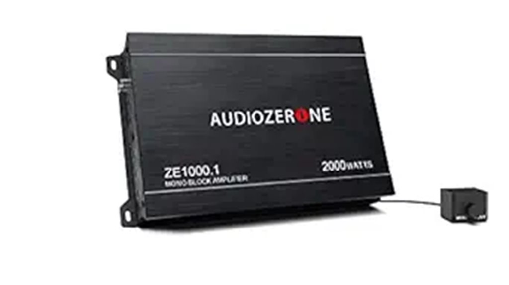 15 Best Premium Car Audio Amplifiers to Elevate Your Sound System in 2026 13 Car Audio Amplifier ZE1000.1 2000W Monoblock
