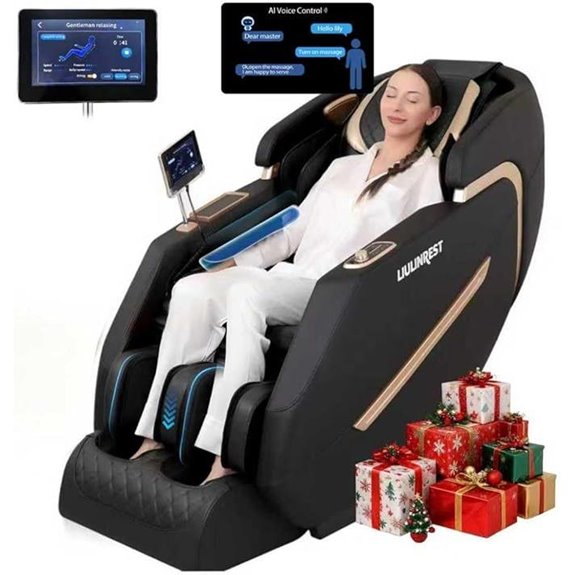 2025 4D Full Body Massage Chair with Zero Gravity