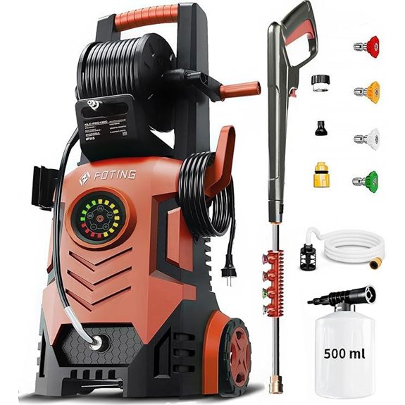 The 7 Best Pressure Washers of 2026 - Power Through Dirt With Ease 7 2025 Upgraded 5000PSI Pressure Washer with Nozzles