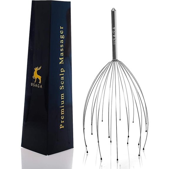 15 Best Premium Scalp Massagers That Will Transform Your Relaxation Routine 6 USAGA 20-Finger Head Massager for Relaxation
