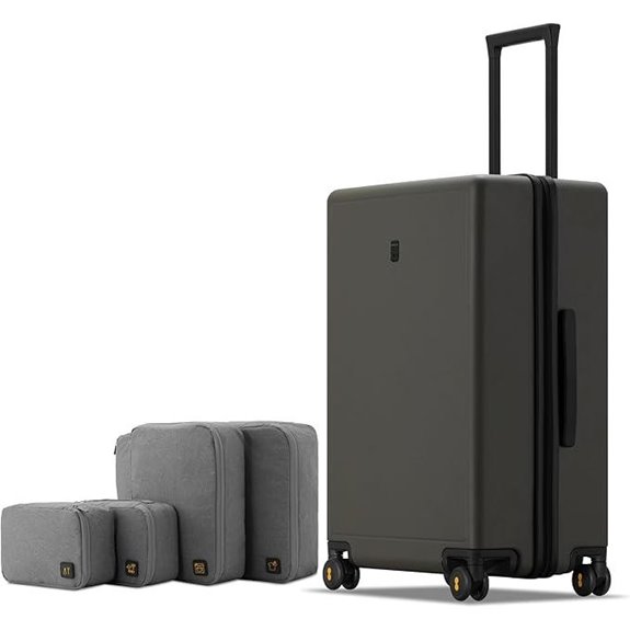 15 Best Premium Hardshell Suitcases for Stylish and Durable Travel in 2026 17 LEVEL8 24-Inch Hardside Suitcase with Spinner Wheels