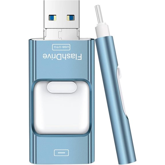 256GB iPhone Flash Drive with USB-C and Storage