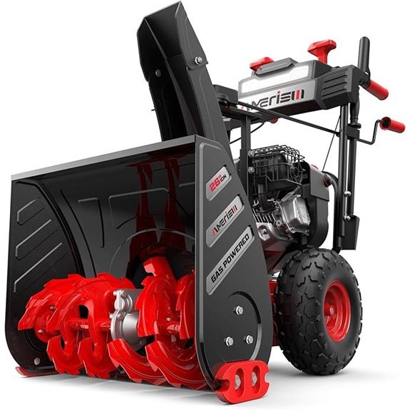 26 inch gas snow blower