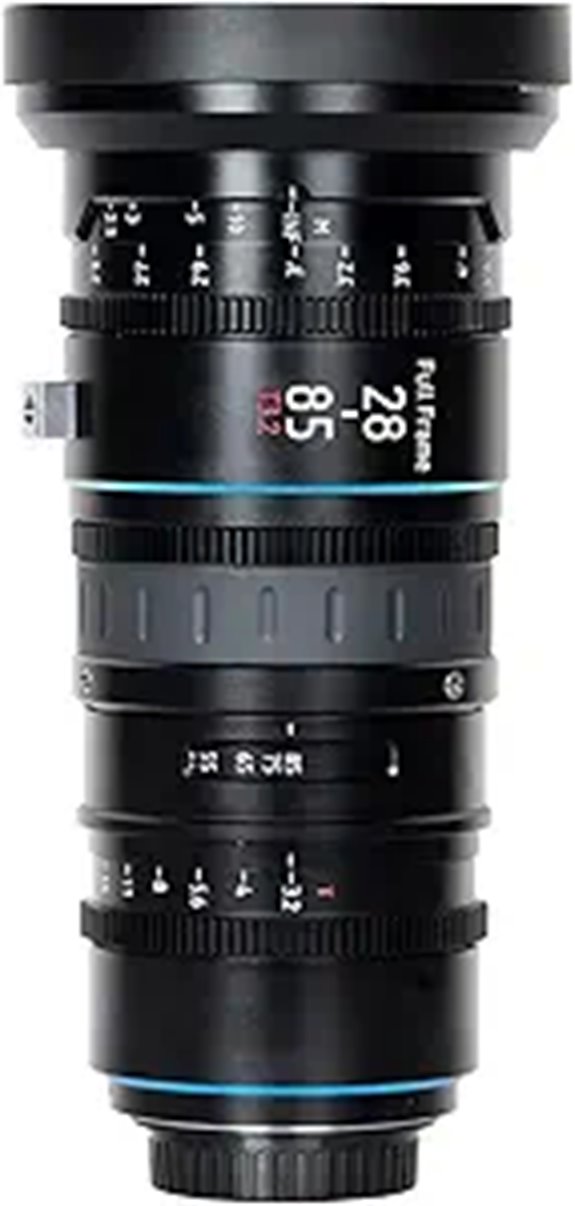 13 Best Cinema Lenses for Filmmaking in 2026 8 SIRUI 28-85mm T3.2 Full-Frame Parfocal Zoom Cine Lens (EF Mount)