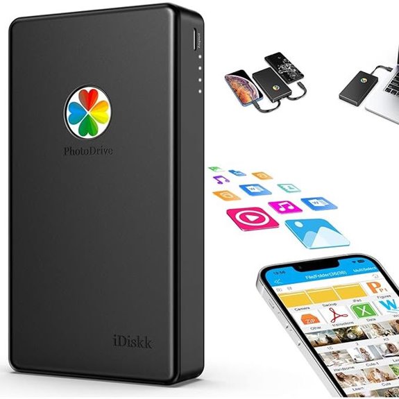 iDiskk 2TB Certified External Storage for Phones