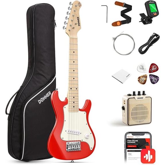 15 Best Electric Guitars for Kids in 2026: Fun, Quality, and Perfect for Beginners 17 Donner 30-Inch Kids Electric Guitar Starter Kit