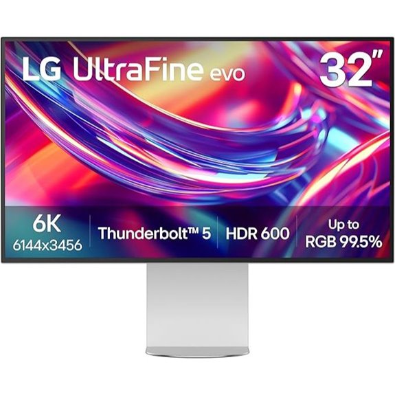 12 Best Monitors for Color Grading in 2026 4 LG 32U990A-S 32-Inch 6K Nano IPS Monitor