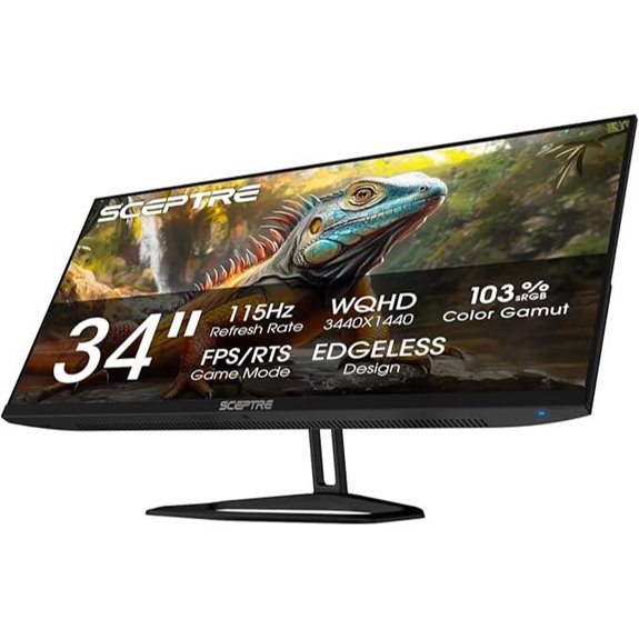 Sceptre 34-inch Prime Monitor 3440x1440 HDMI Speakers